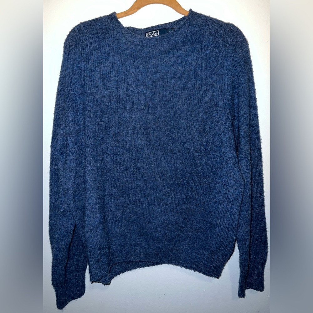 Polo by Ralph Lauren Men's Rustic Navy Sweater XL